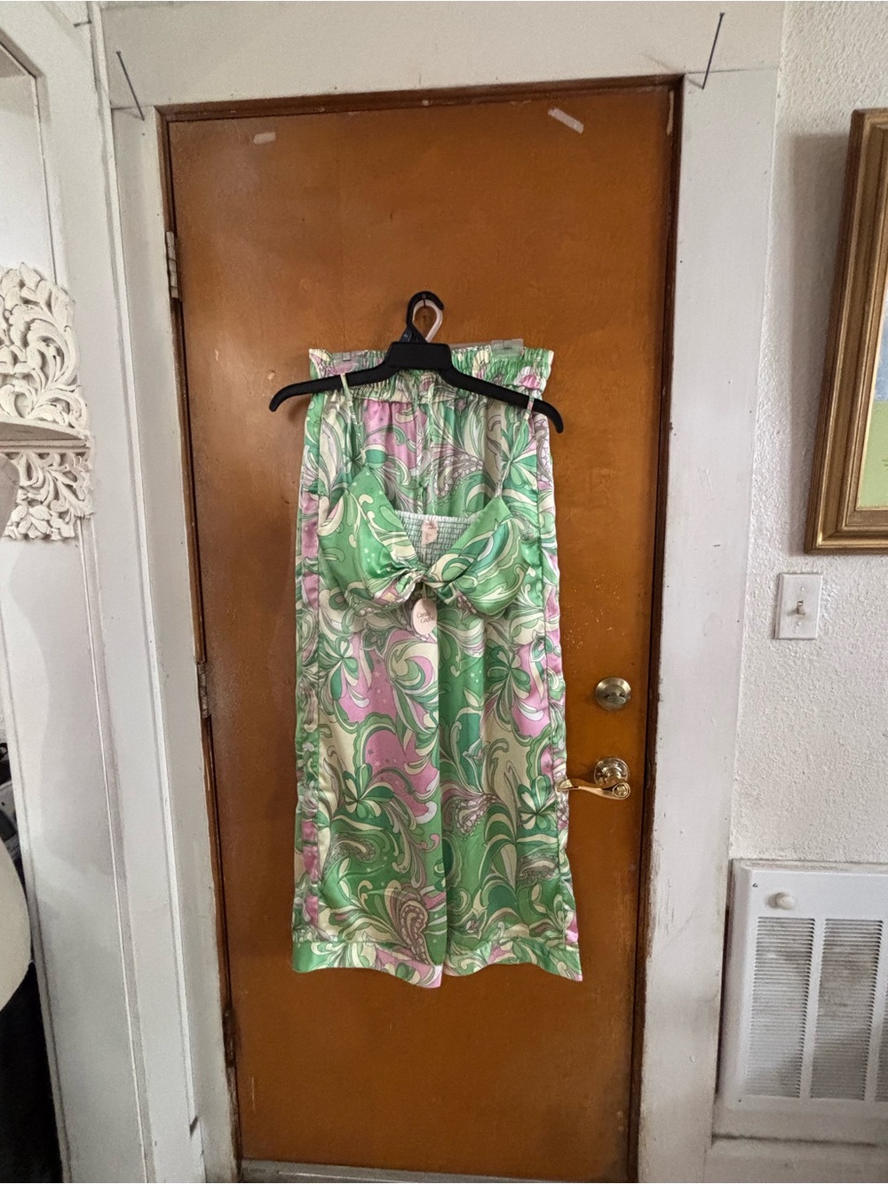 NWT Camila Coelho 2 piece set. Large